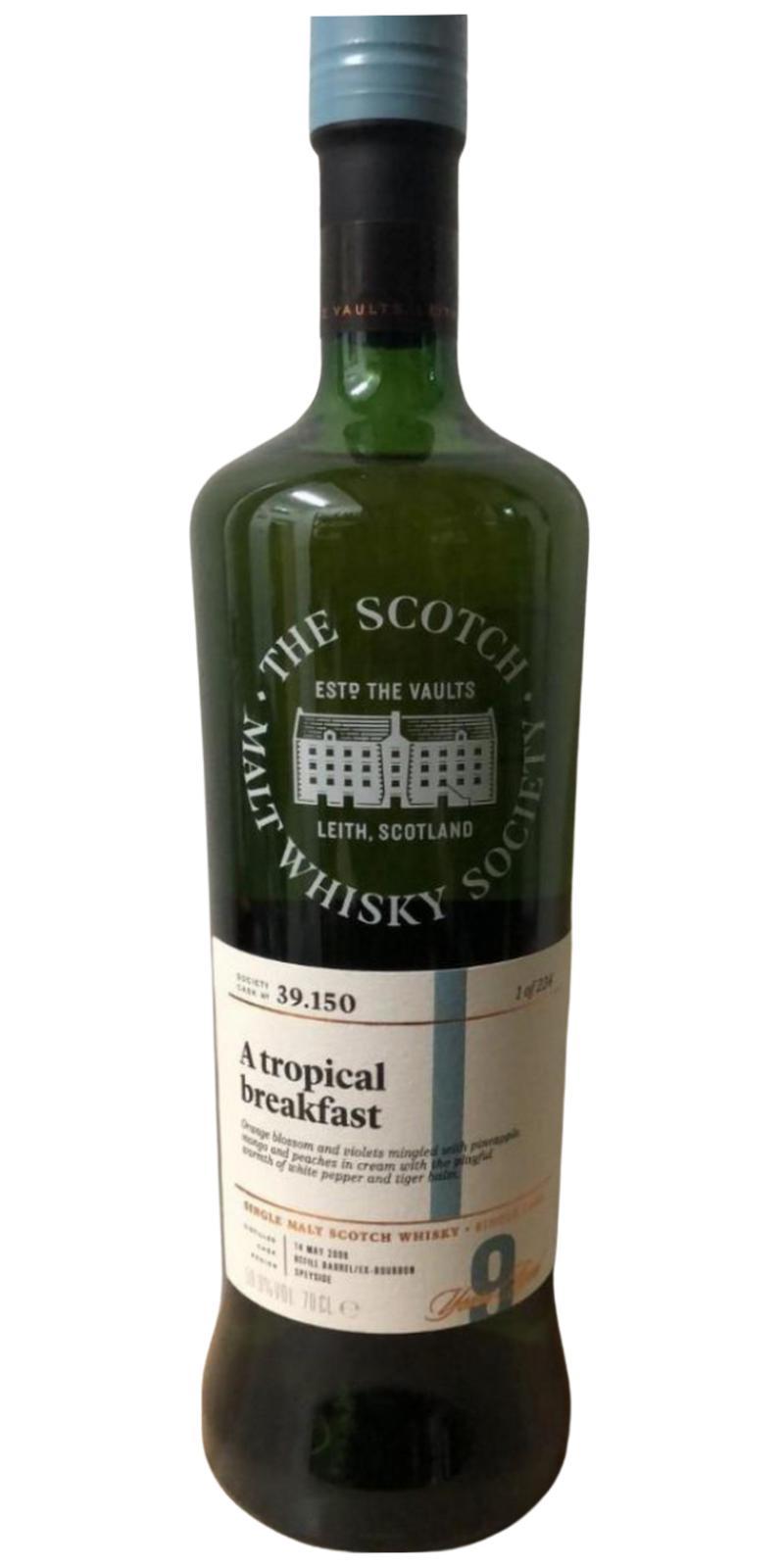 Linkwood 2008 SMWS 39.150 A tropical breakfast