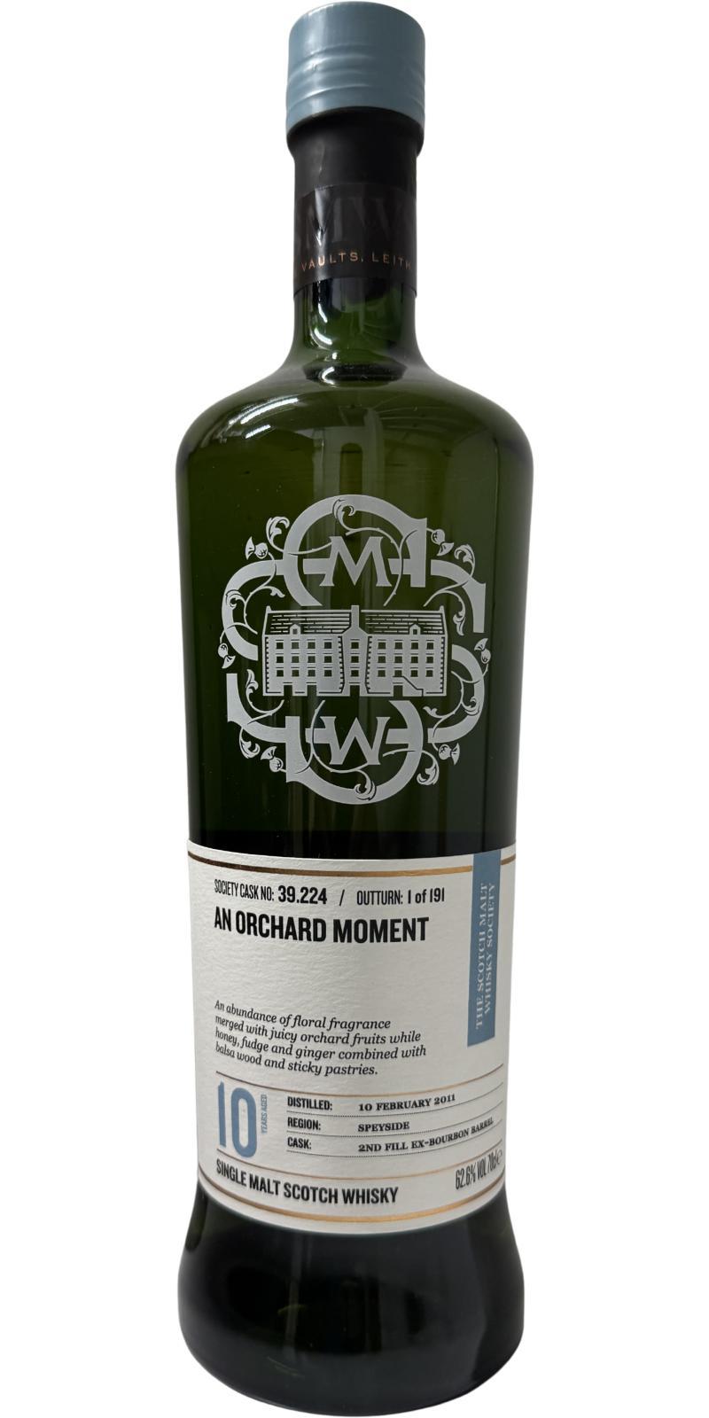 Linkwood 2011 SMWS 39.224 An orchard moment