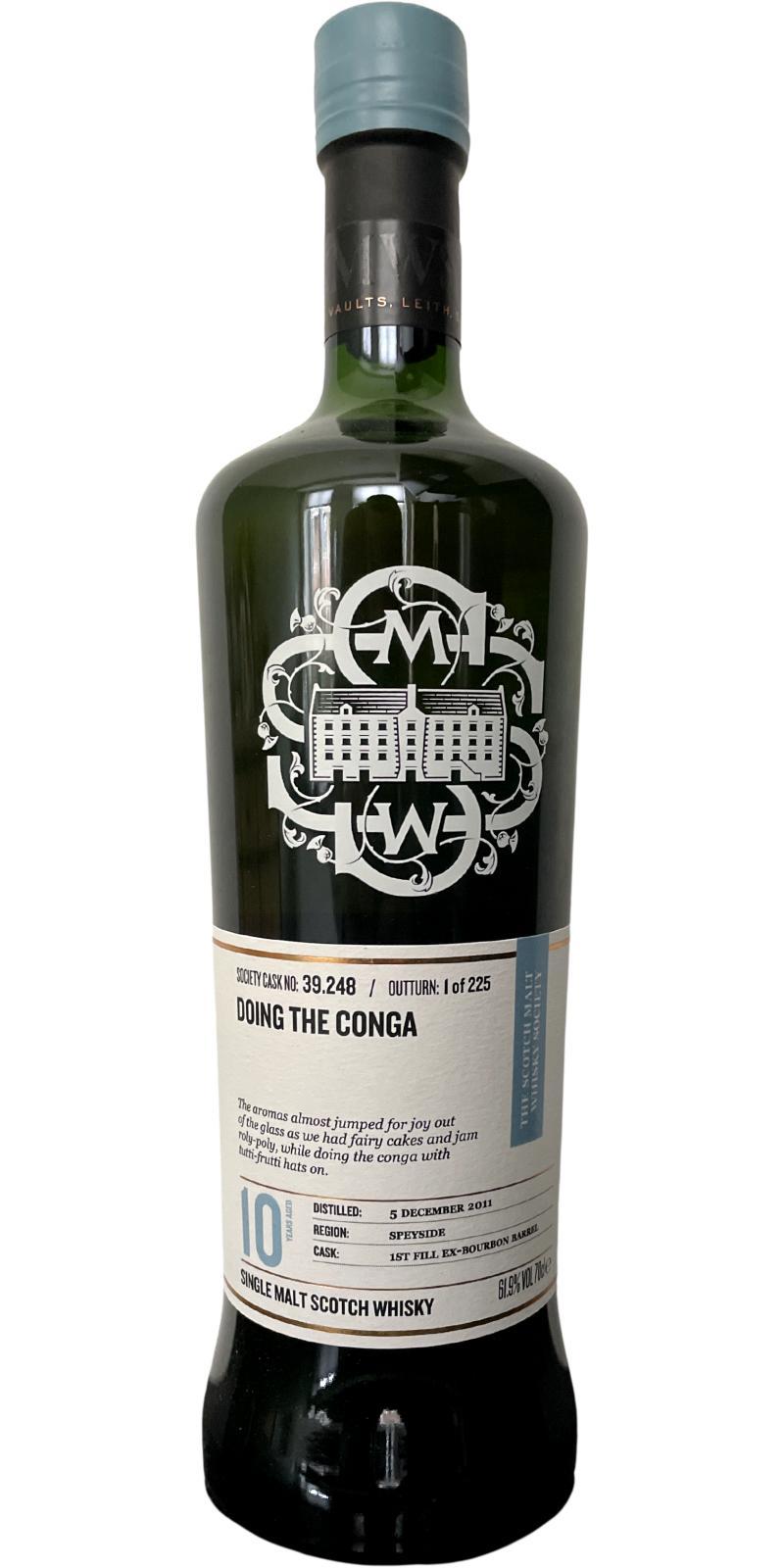 Linkwood 2011 SMWS 39.248 Doing the conga