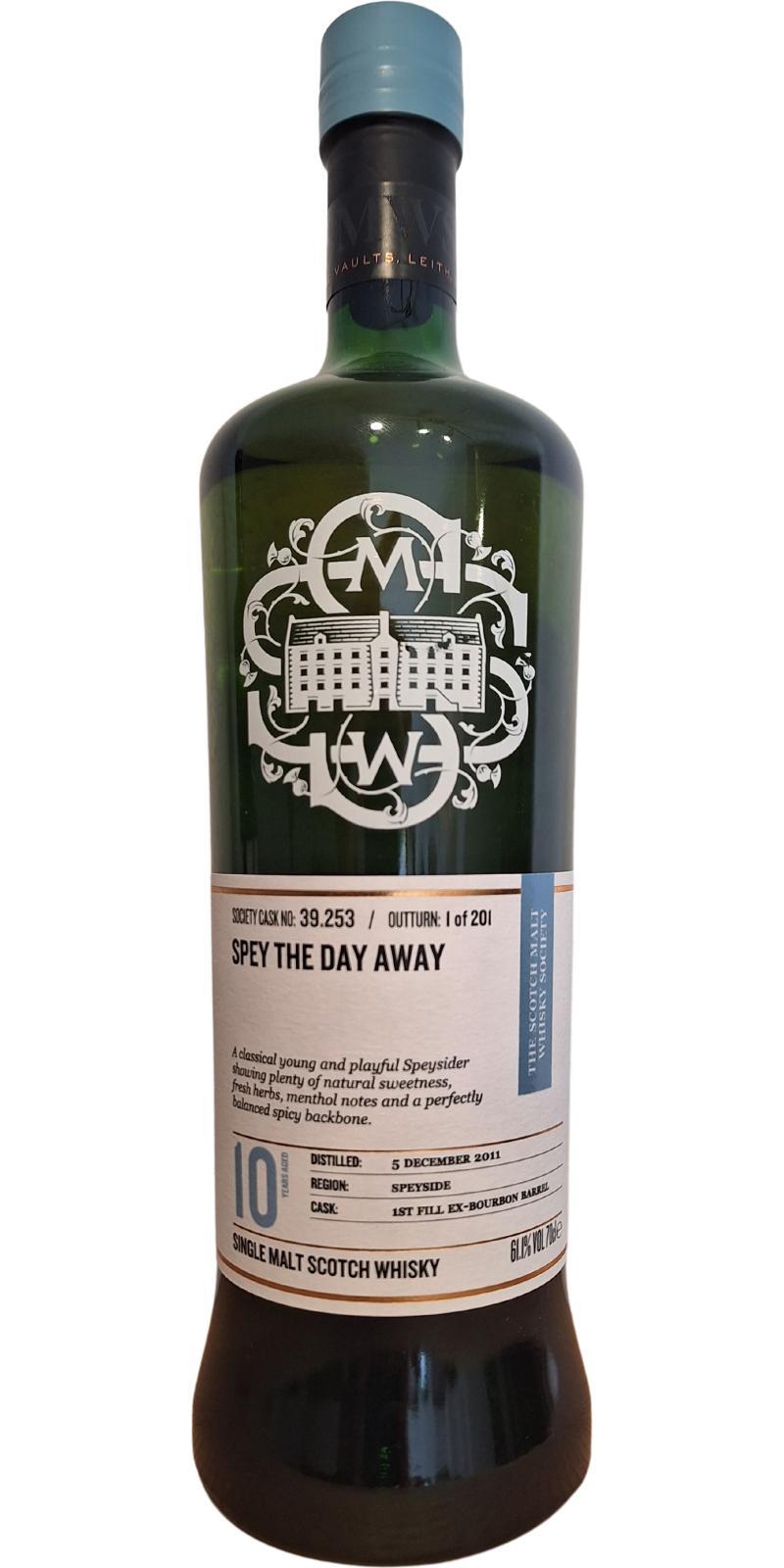 Linkwood 2011 SMWS 39.253 Spey the day away