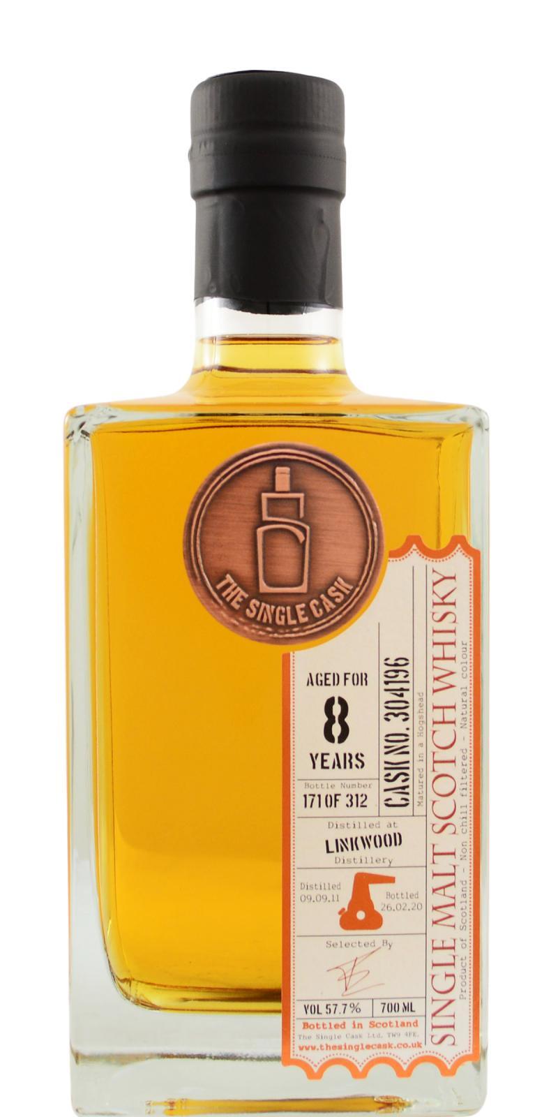 Linkwood 2011 TSCL The Single Cask