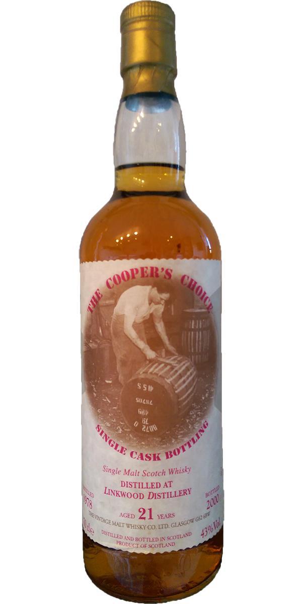 Linkwood 1978 VM The Cooper's Choice