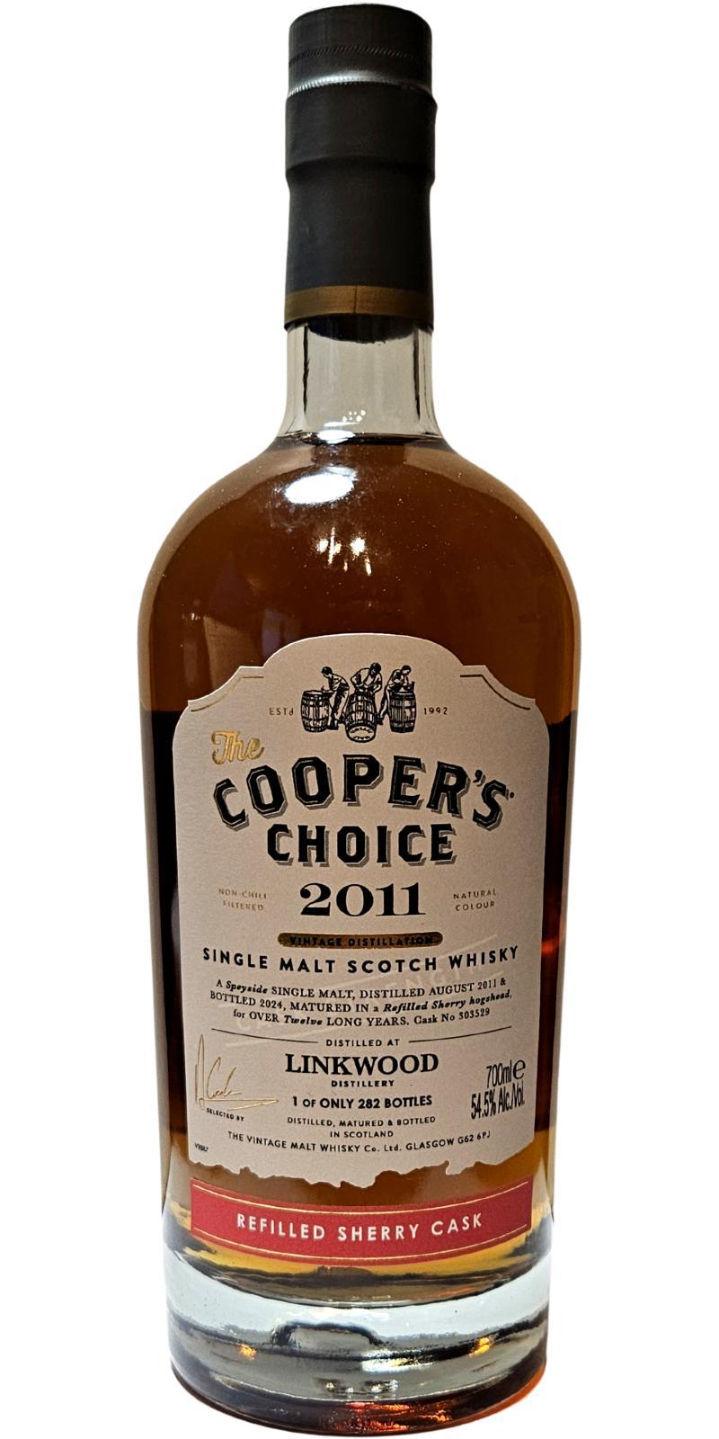 Linkwood 2011 VM The Cooper's Choice