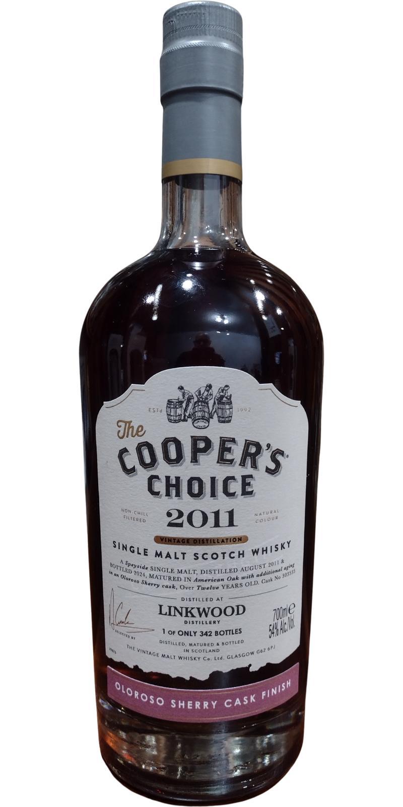 Linkwood 2011 VM The Cooper's Choice