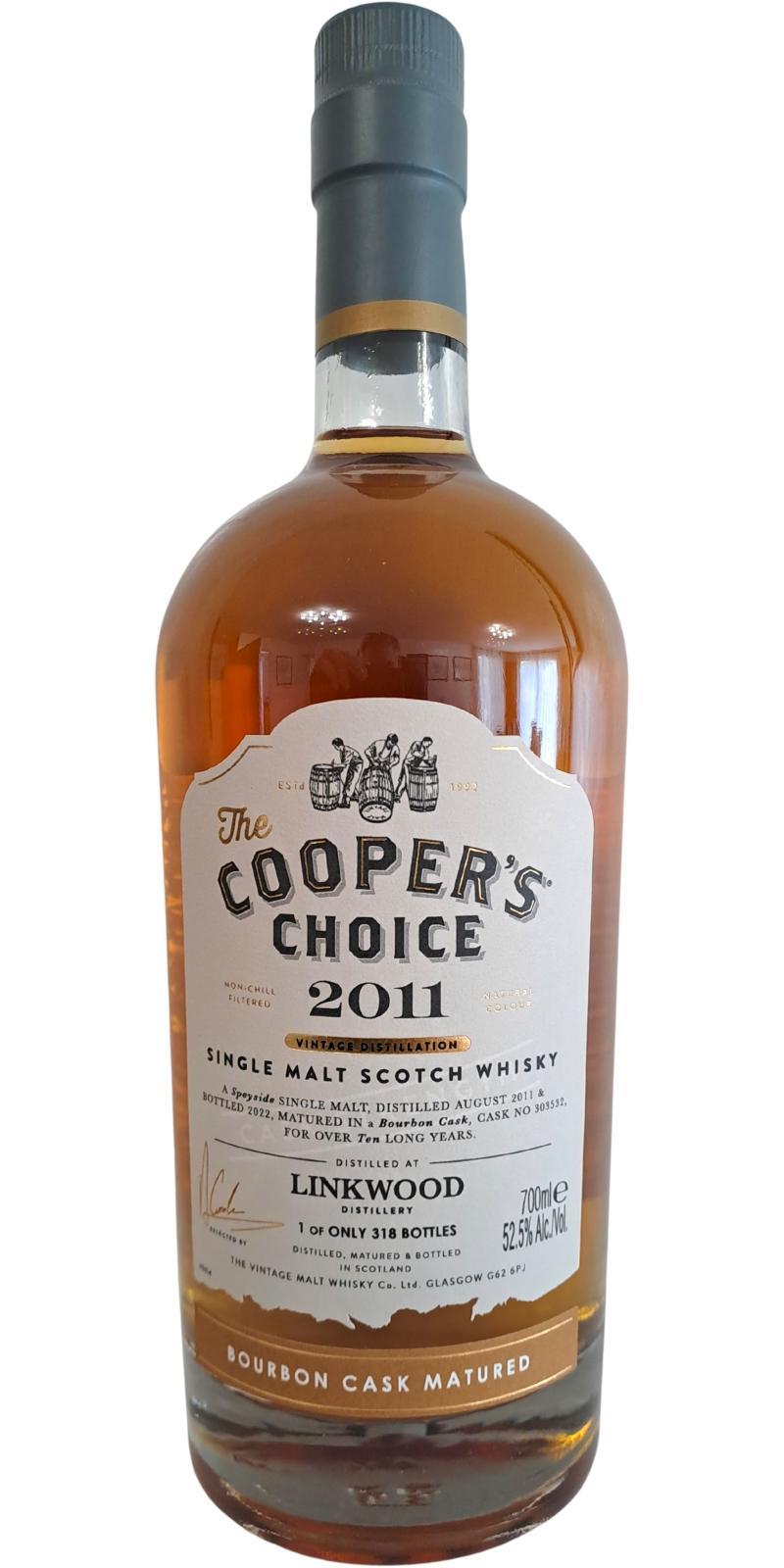 Linkwood 2011 VM The Cooper's Choice