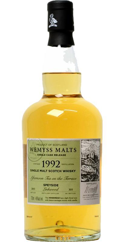 Linkwood 1992 Wy Afternoon Tea on the Terrace