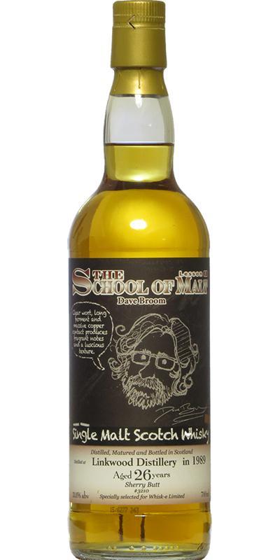 Linkwood 1989 W-e The School of Malt - Lesson IV
