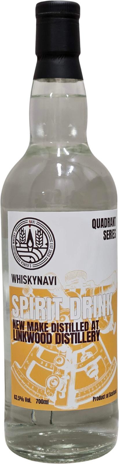 Linkwood New Make Spirit Drink WhNa Quadrant Series