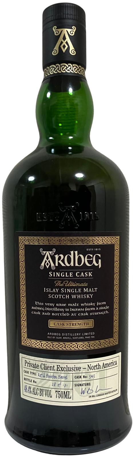 Ardbeg 2001 Single Cask - Private Client Exclusive - North America
