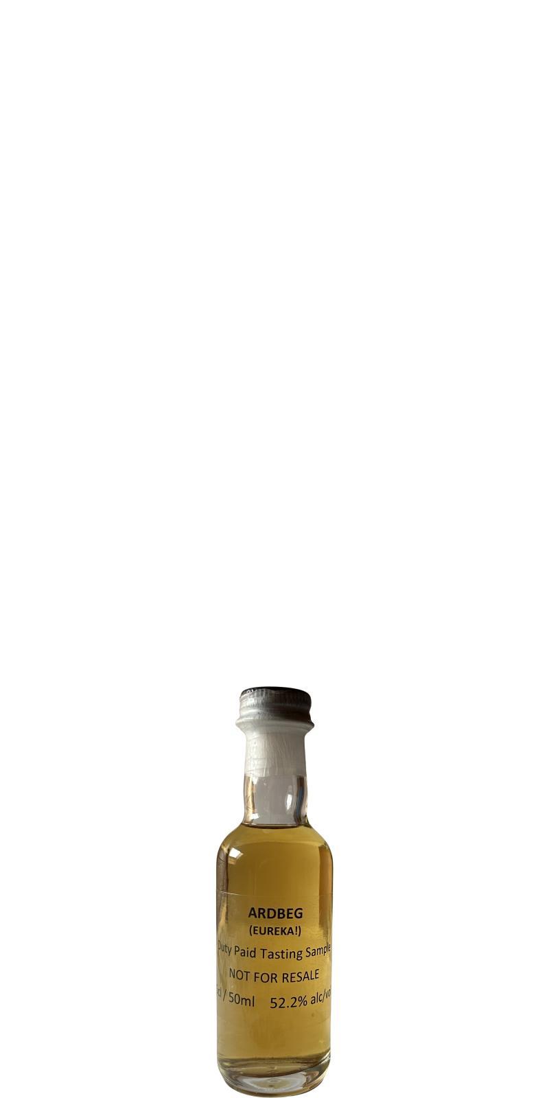 Ardbeg Eureka Duty Paid Tasting Sample