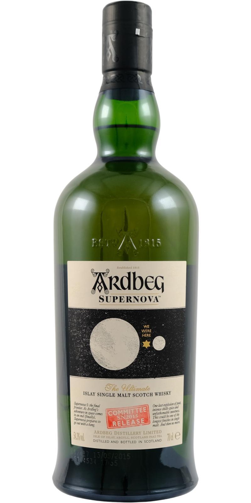 Ardbeg Supernova SN 2015