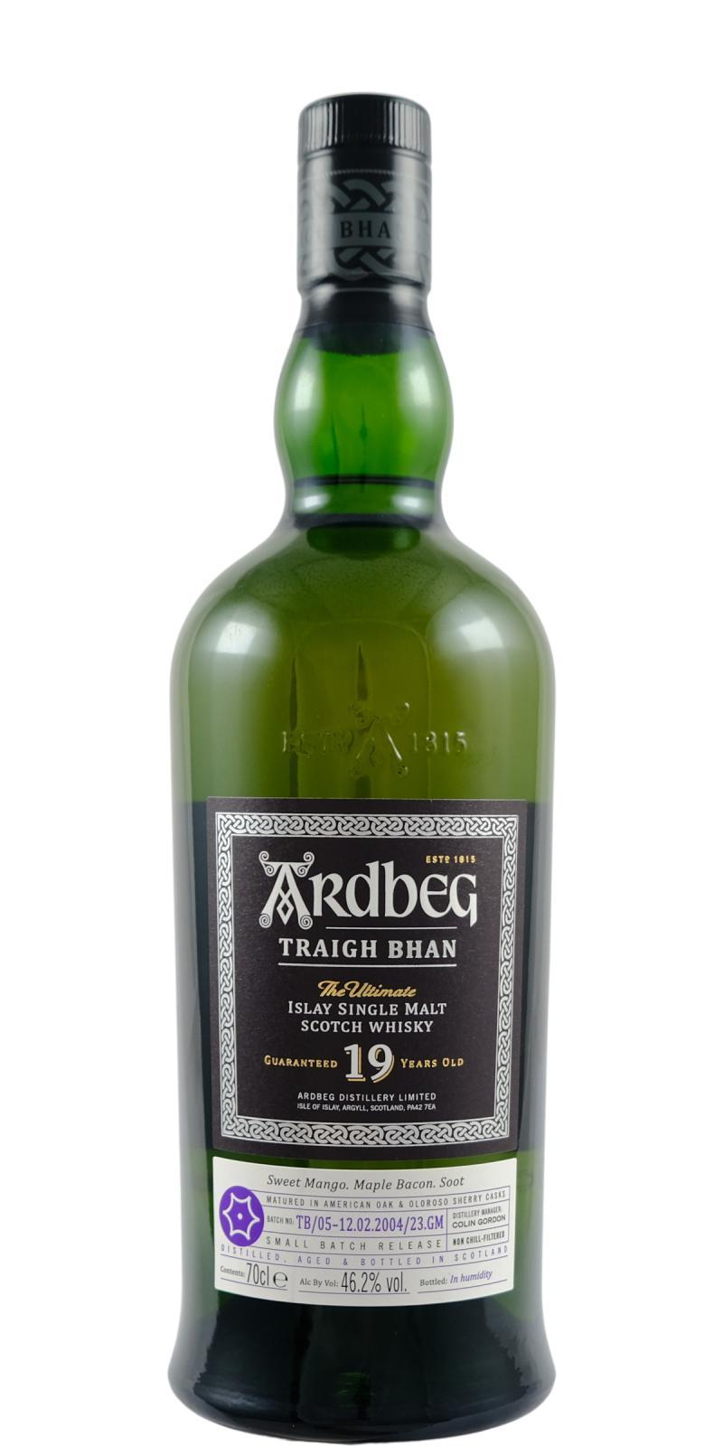 Ardbeg Traigh Bhan Small Batch Release