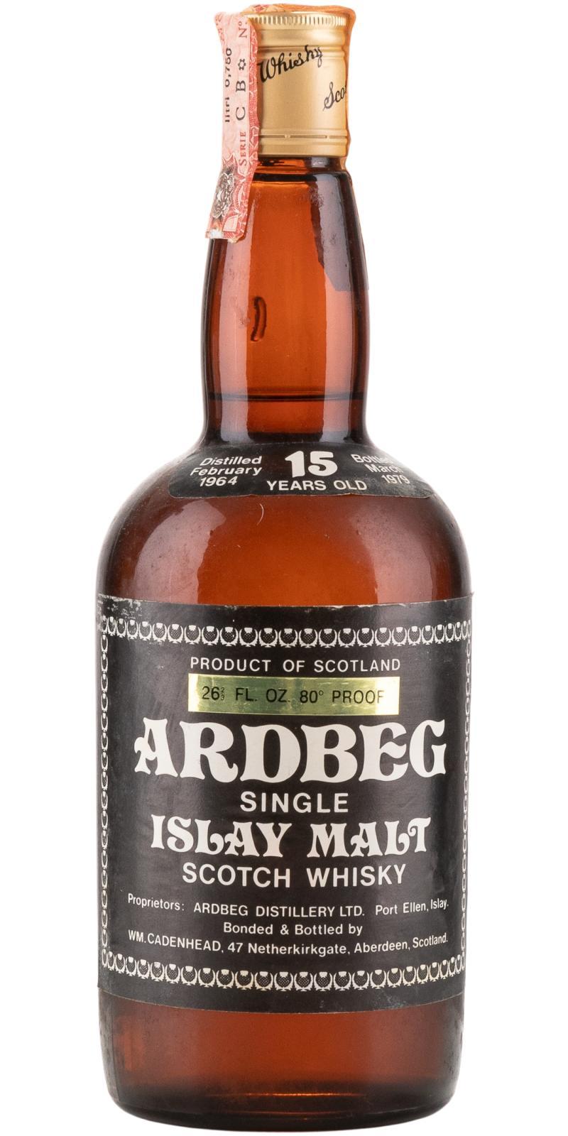 Ardbeg 1964 CA Dumpy Bottle