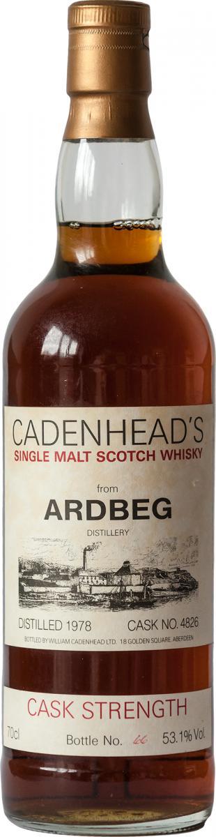 Ardbeg 1978 CA Distillery Label
