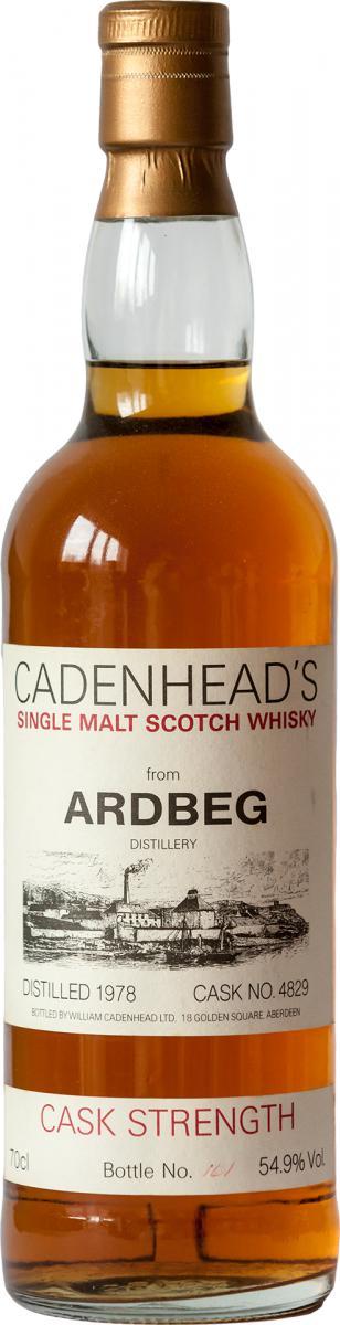 Ardbeg 1978 CA Distillery Label