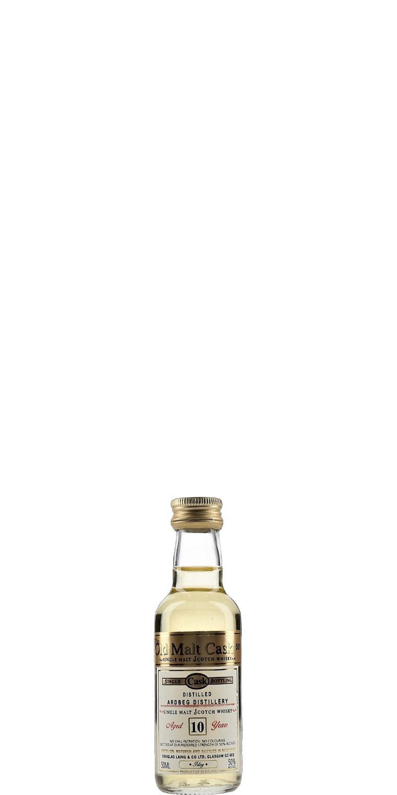 Ardbeg 10-year-old DL The Old Malt Cask - Miniature