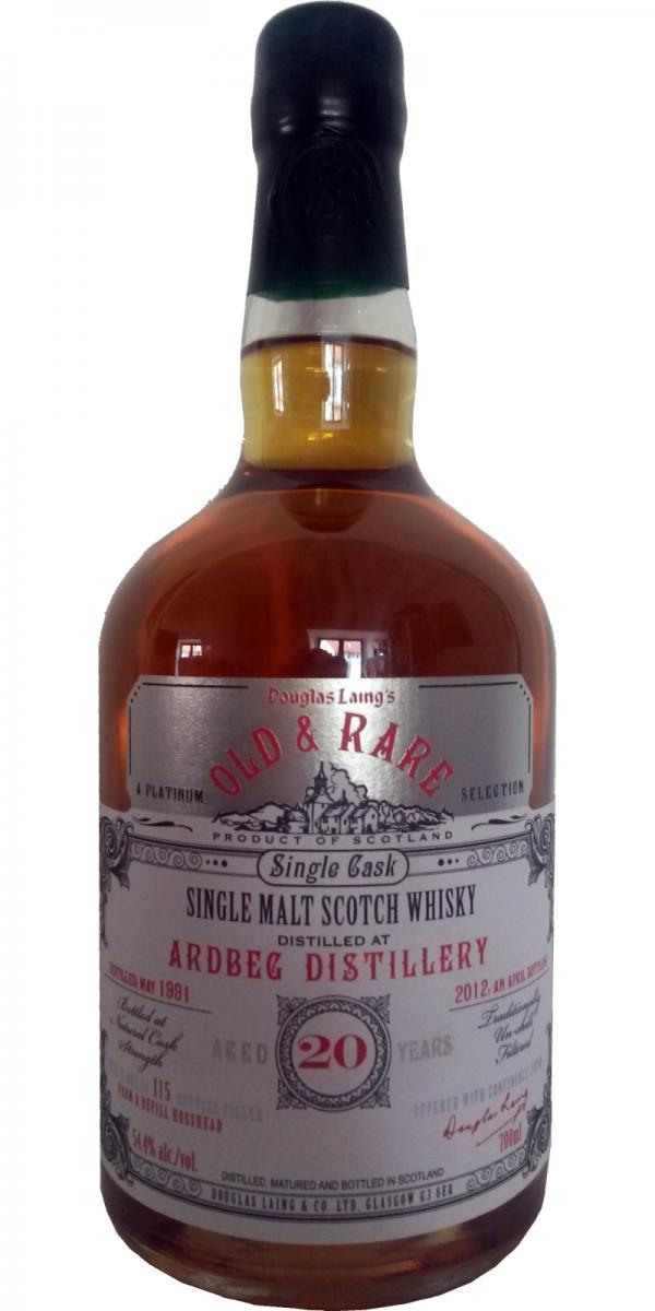 Ardbeg 1991 DL Old & Rare - The Platinum Selection