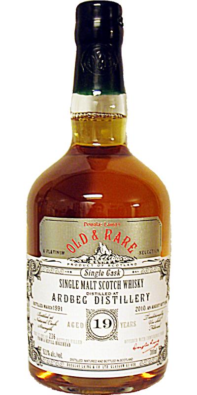Ardbeg 1991 DL Old & Rare - The Platinum Selection