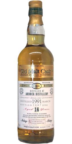 Ardbeg 1991 DL The Old Malt Cask