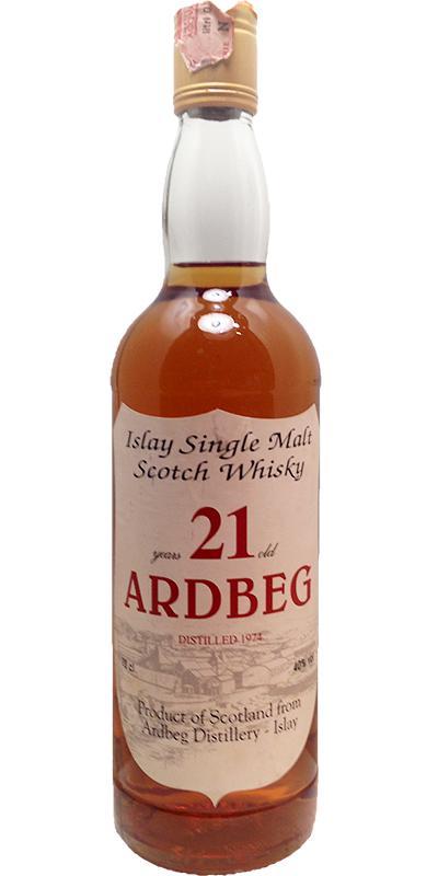 Ardbeg 1974 GM Crest Label - Sestante Import