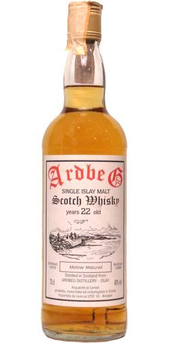 Ardbeg 1974 GM Mellow Matured
