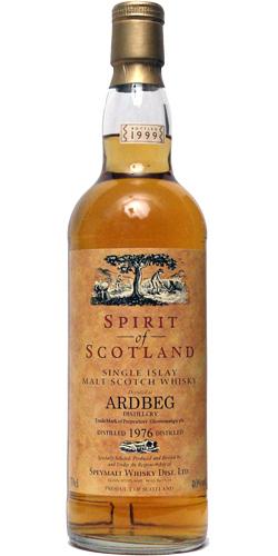 Ardbeg 1976 GM Spirit of Scotland
