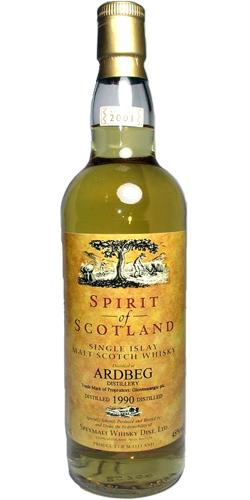 Ardbeg 1990 GM Spirit of Scotland