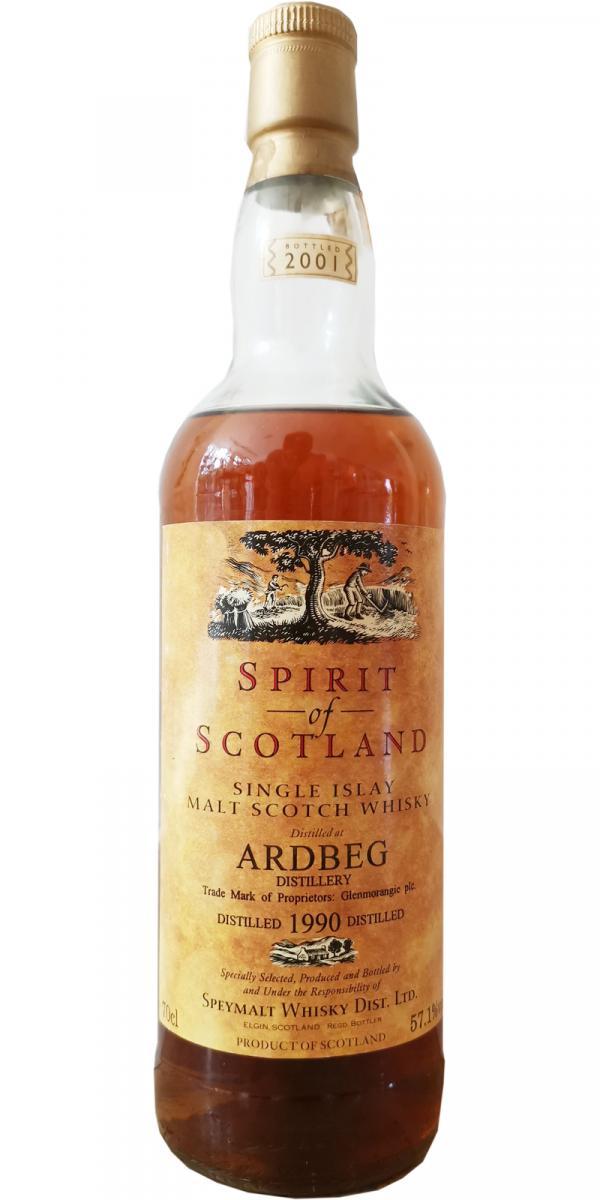 Ardbeg 1990 GM Spirit of Scotland