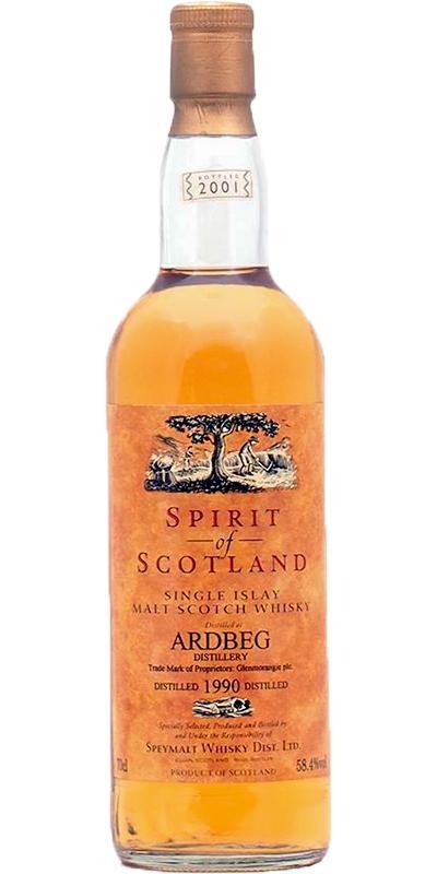 Ardbeg 1990 GM Spirit of Scotland