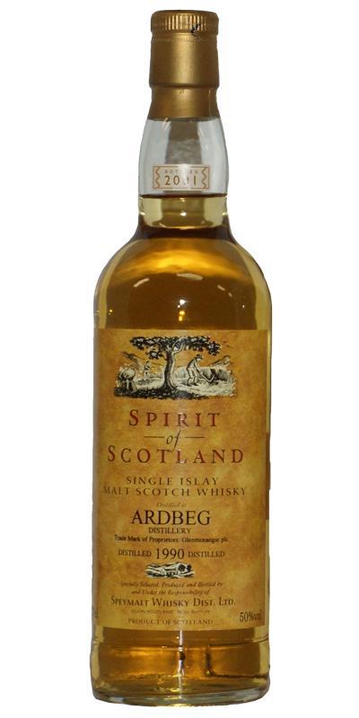 Ardbeg 1990 GM Spirit of Scotland