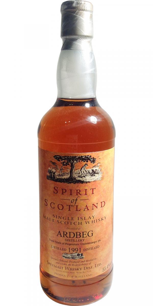 Ardbeg 1991 GM Spirit of Scotland