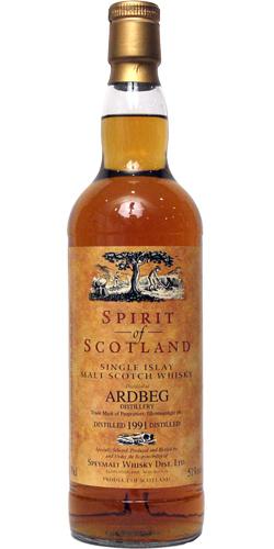 Ardbeg 1991 GM Spirit of Scotland
