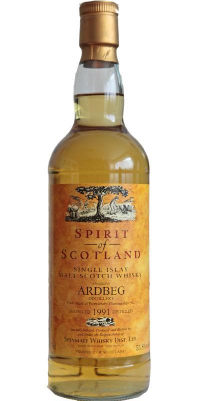 Ardbeg 1991 GM Spirit of Scotland