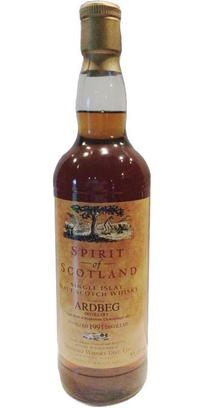 Ardbeg 1991 GM Spirit of Scotland