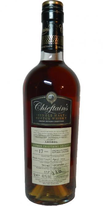 Ardbeg 1994 IM Chieftain's Choice - Society Bottling No. 3