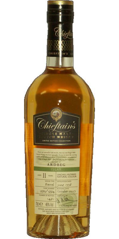 Ardbeg 1998 IM Chieftain's Choice