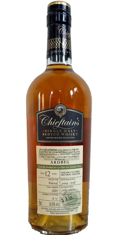 Ardbeg 1998 IM Chieftain's Choice