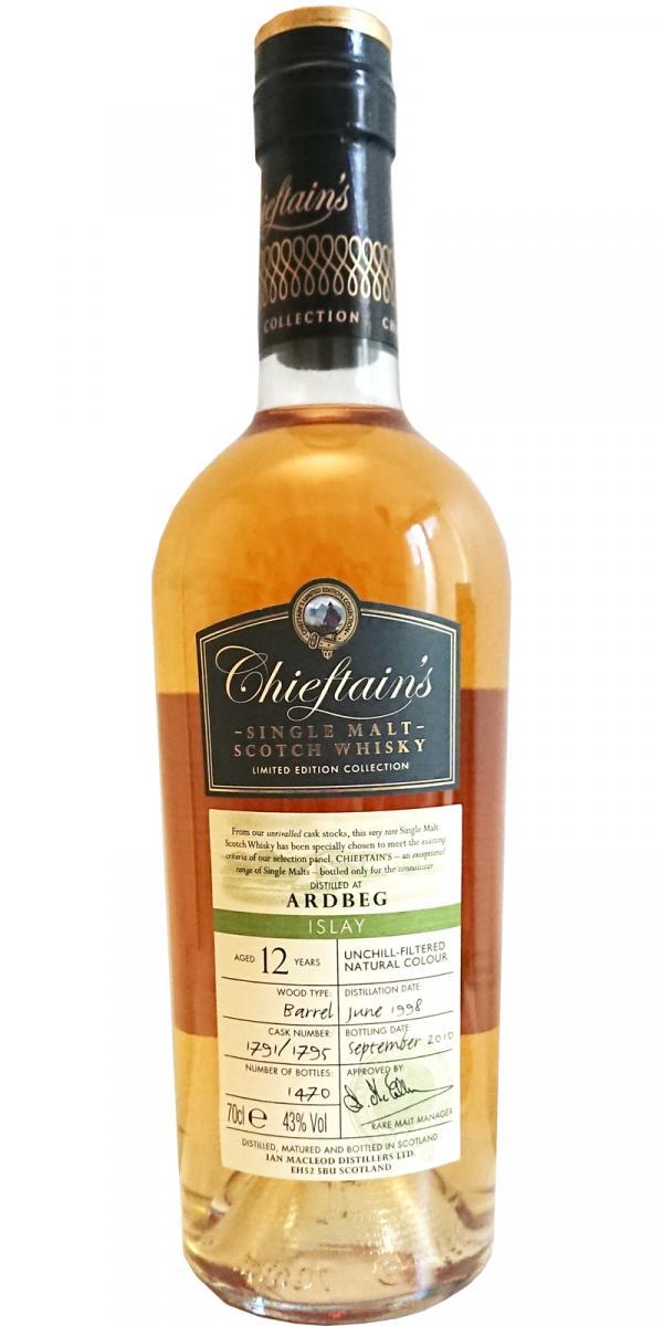 Ardbeg 1998 IM Chieftain's Choice