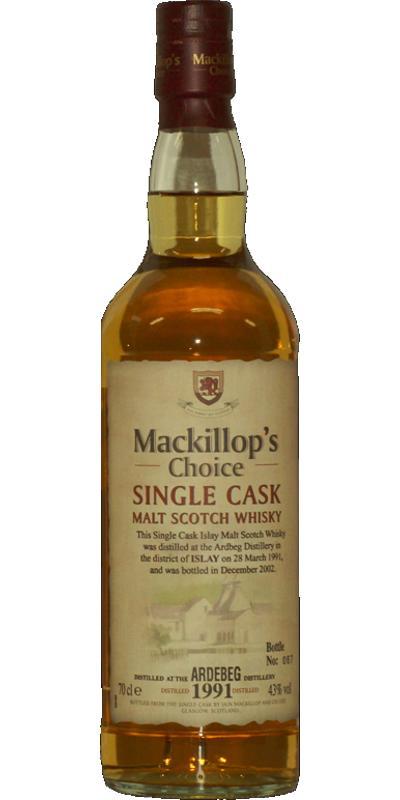 Ardbeg 1991 McC Single Cask