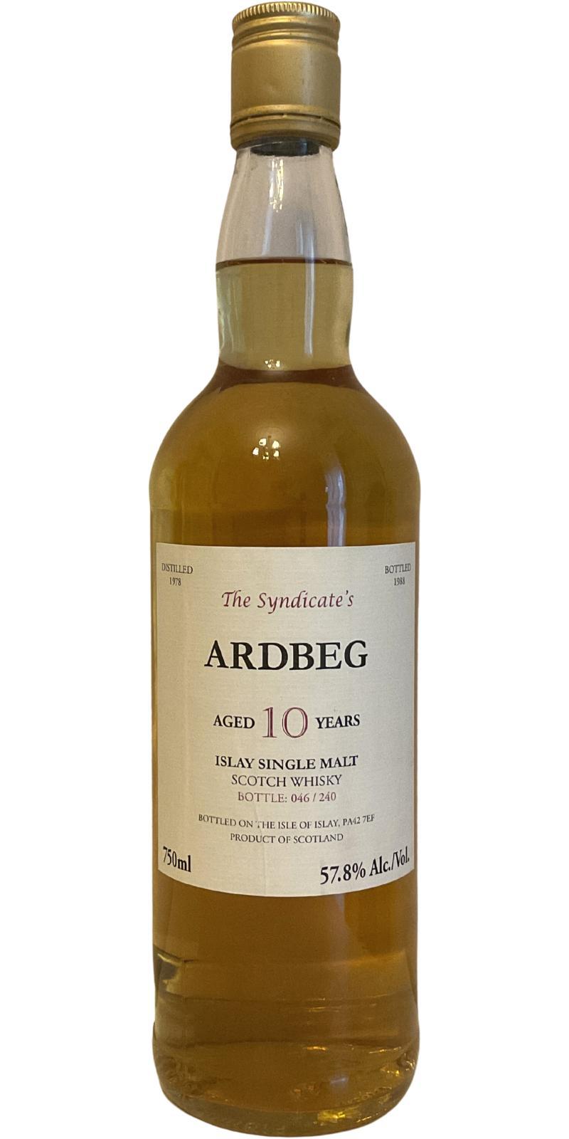 Ardbeg 1978 MM The Syndicate's