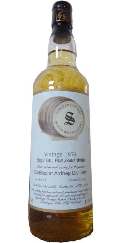 Ardbeg 1974 SV Vintage Collection