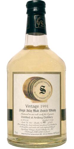Ardbeg 1991 SV Vintage Collection - Dumpy