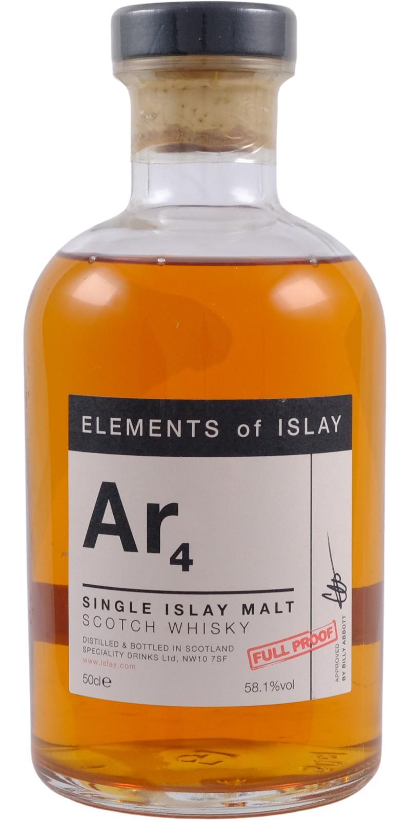 Ardbeg Ar4 SMS Elements of Islay