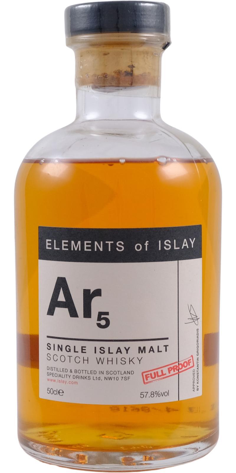 Ardbeg Ar5 SMS Elements of Islay