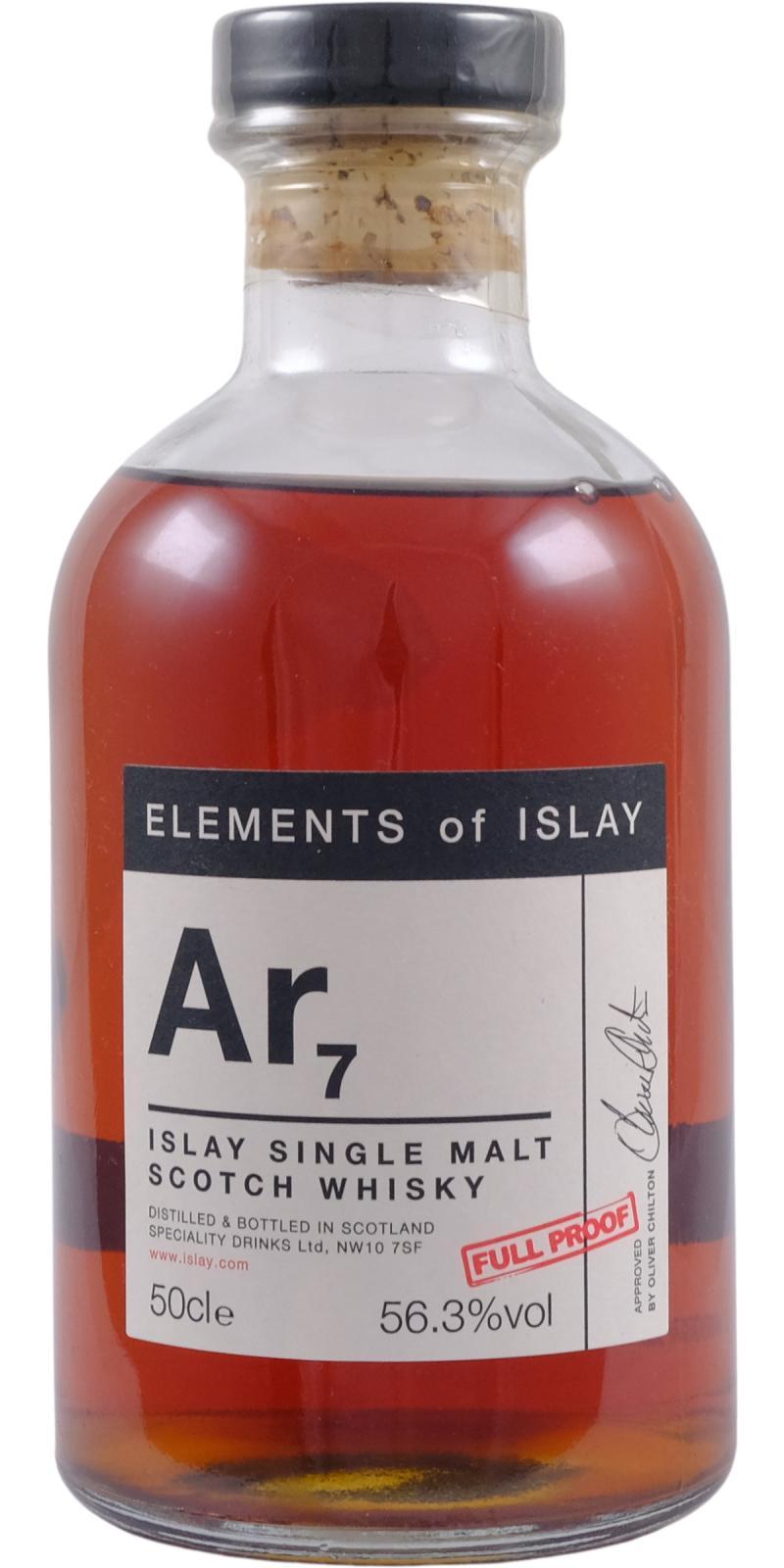 Ardbeg Ar7 SMS Elements of Islay
