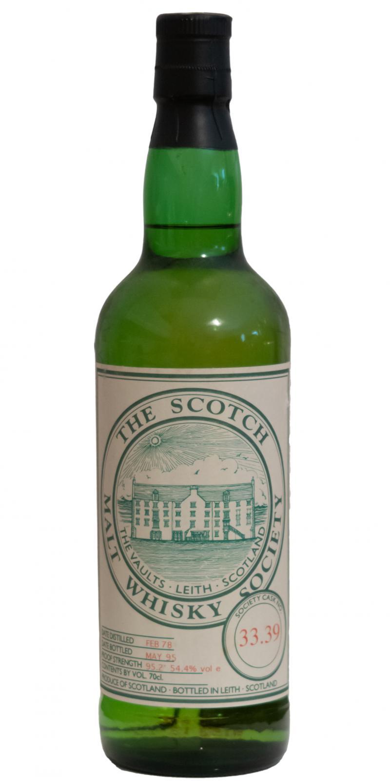 Ardbeg 1978 SMWS 33.39