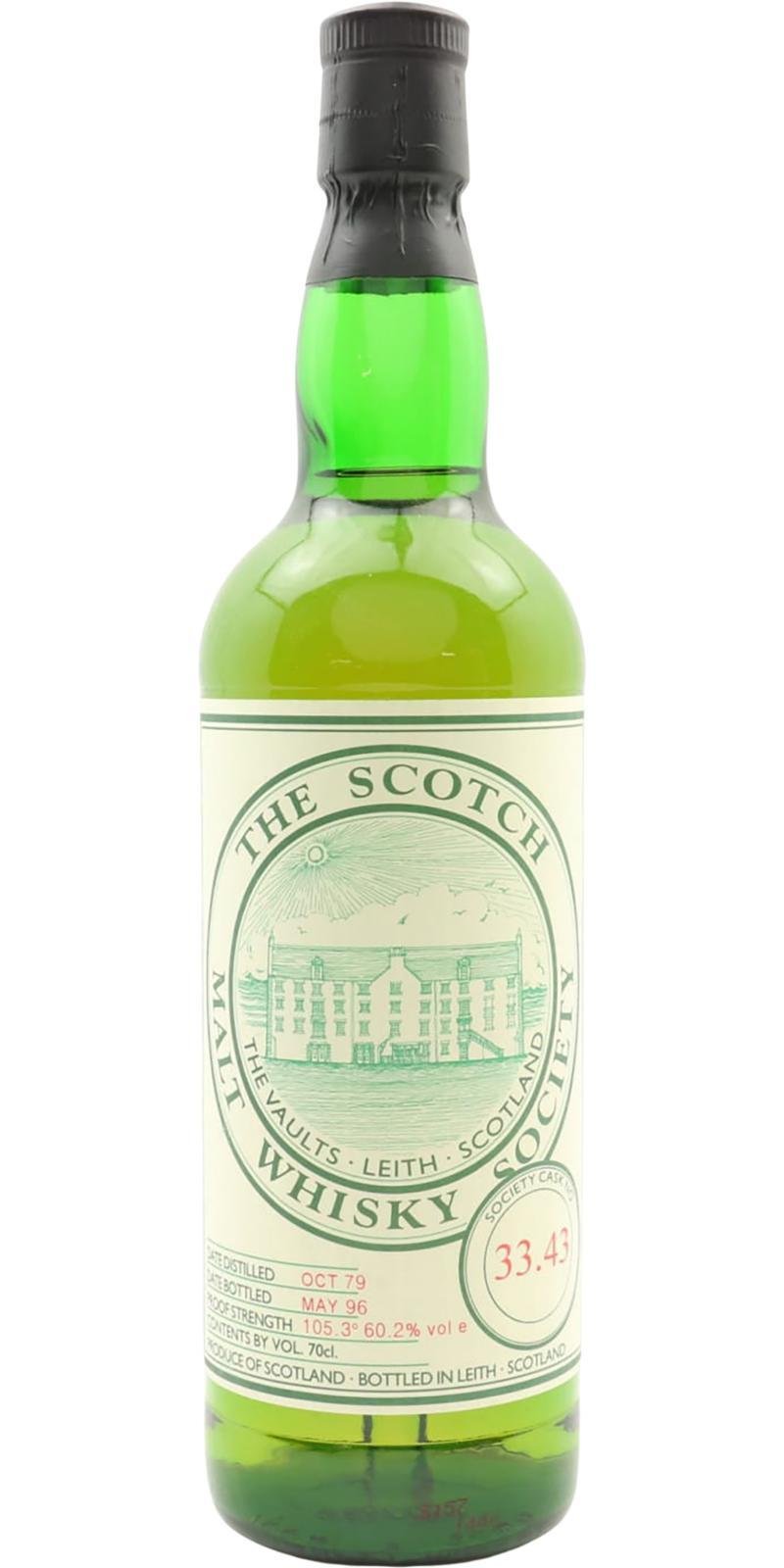 Ardbeg 1979 SMWS 33.43 Wonderfully intense, a profound Islay