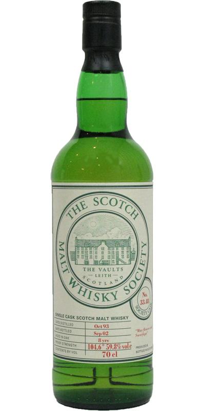 Ardbeg 1993 SMWS 33.48 May flowers and Swarfega