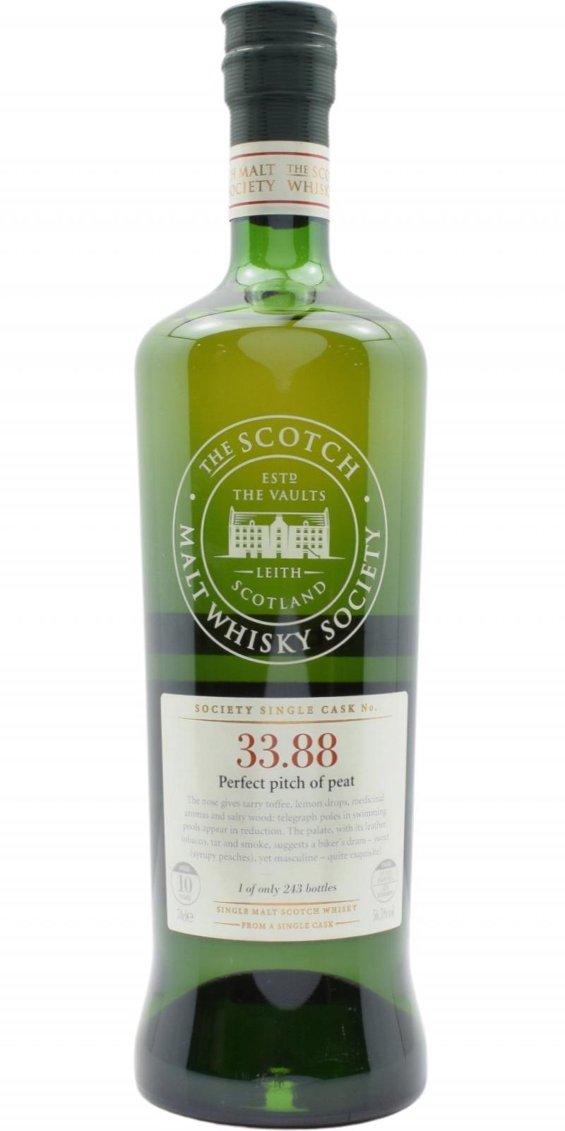 Ardbeg 1999 SMWS 33.88 Perfect pitch of peat
