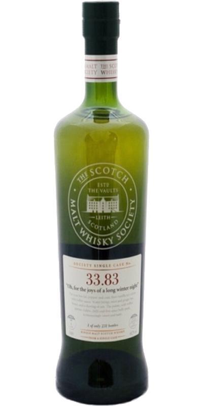 Ardbeg 2002 SMWS 33.83 "Oh, for the joys of a long winter night"